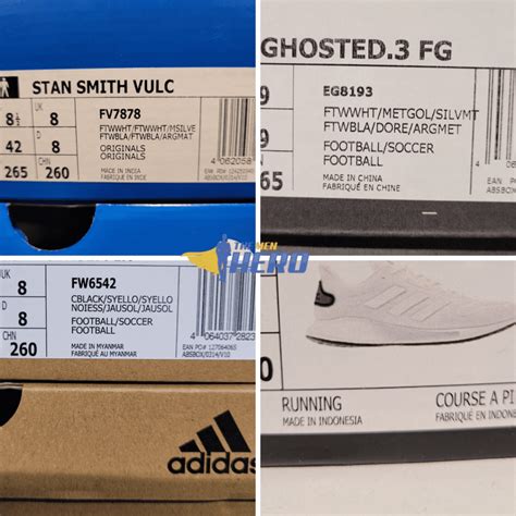 are adidas cleats made in china